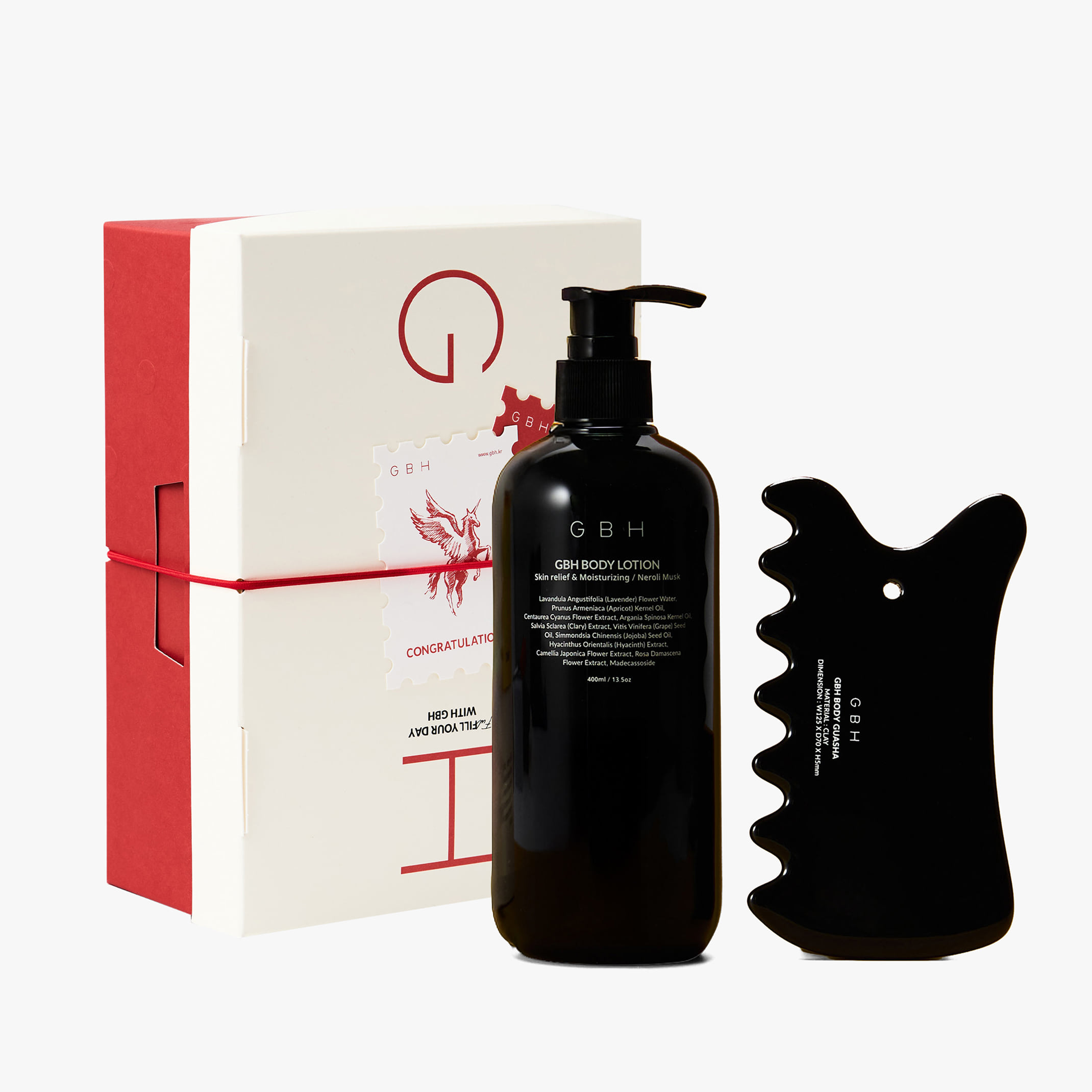 GBH BODY LOTION & GUASHA SET