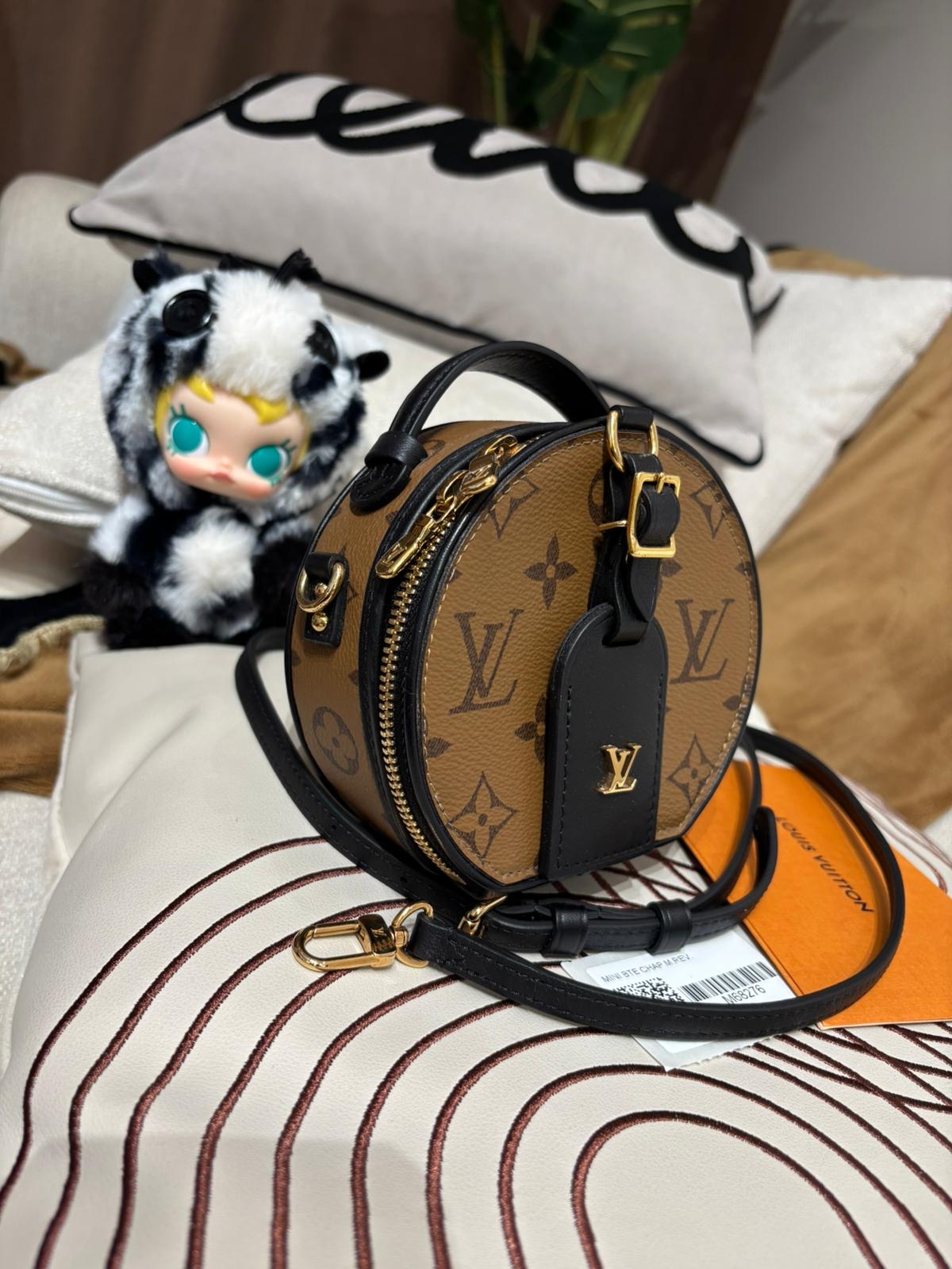 LV M83614 Mini Boite Chapeau 100%Authentic, 99%New ✅收據✅Dust bag✅Box