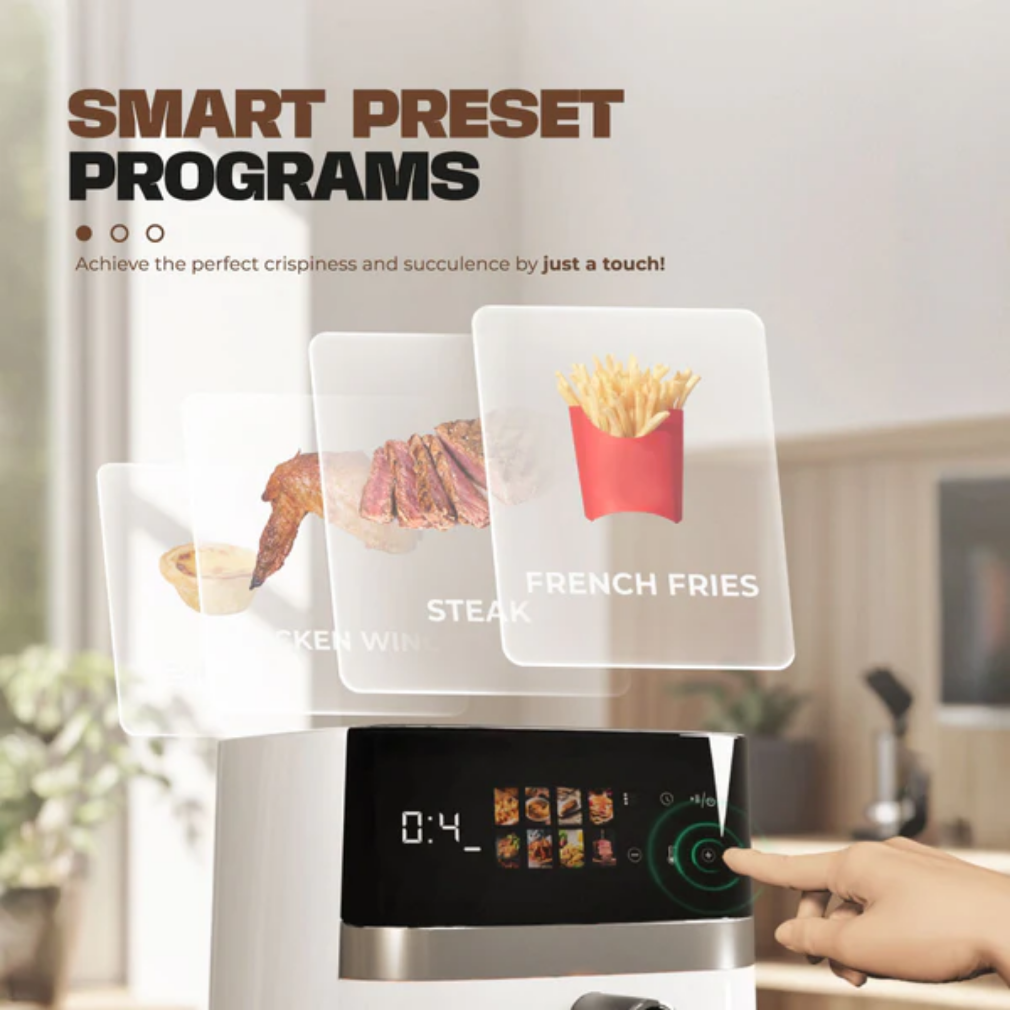 Russell Taylors 5.5L 3D Visionary Digital Air Fryer (Z5i)