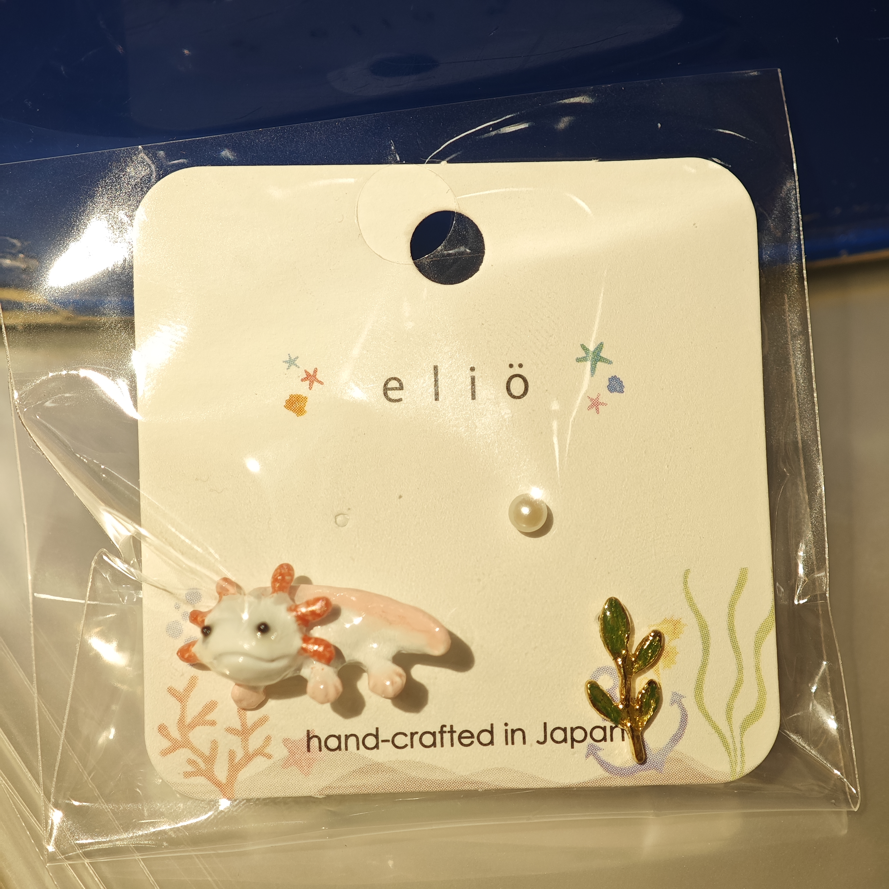 Elio 六角恐龍耳環 Ael-048