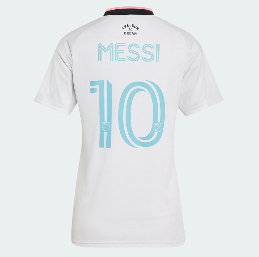 Adidas MLS Inter Miami 邁阿密國際 2026-27 「Cenit」三客女裝球迷版球衣 (連MESSI印字) KE6321