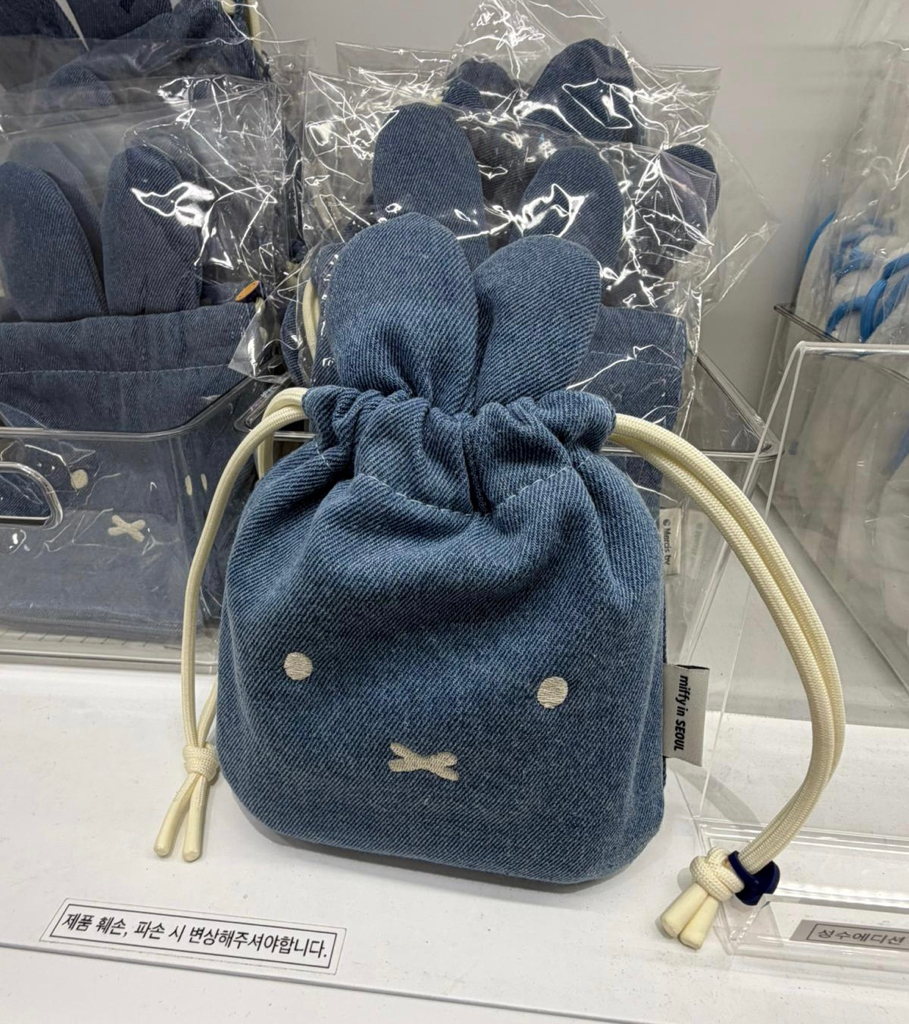 （約4月底到貨）🇰🇷韓國限定Miffy Seoul Denim Edition系列 索袋