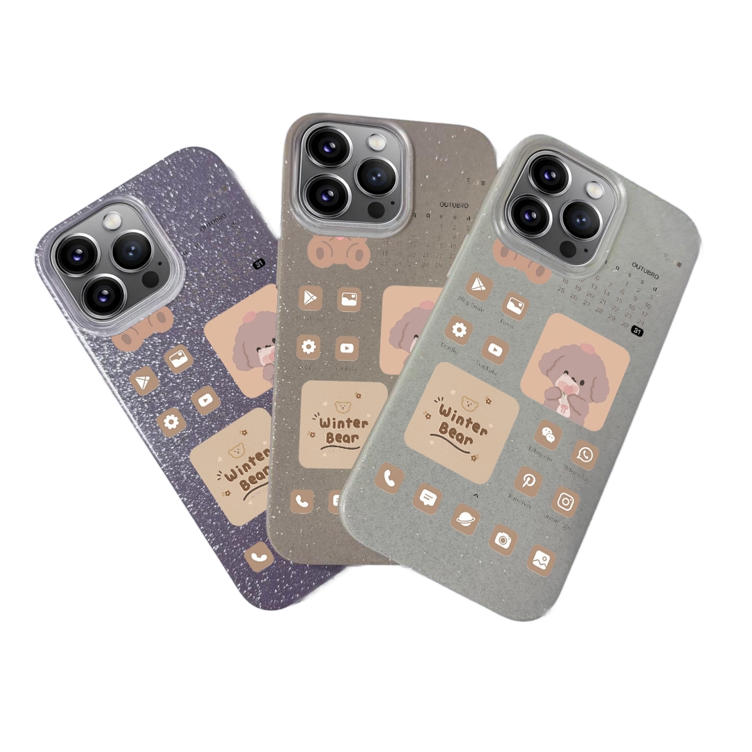 BLING CASE PHONE FOR IPHONE - DESIGN BEAR A