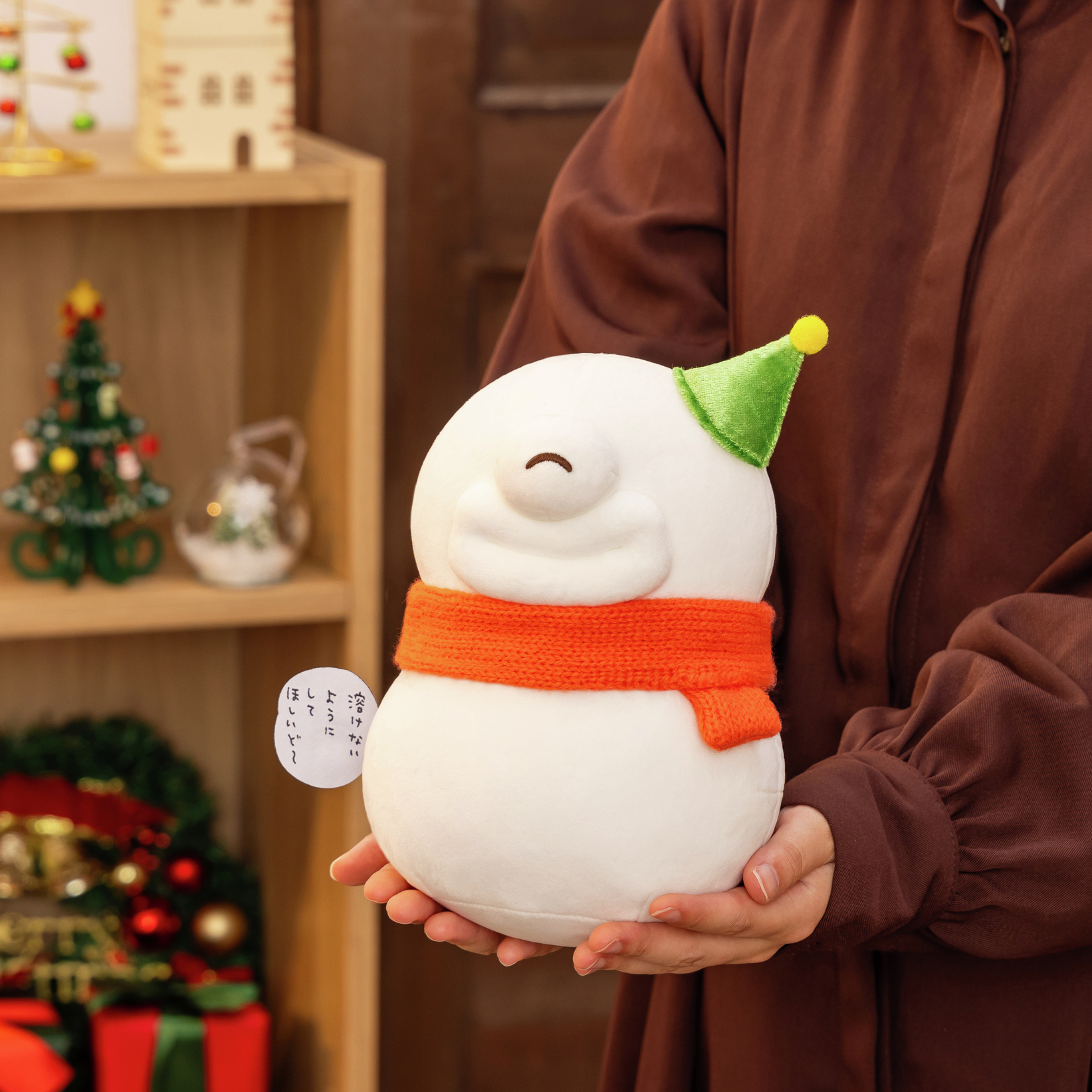 日本 Chiikawa 白色聖誕款 奧德雪人 公仔