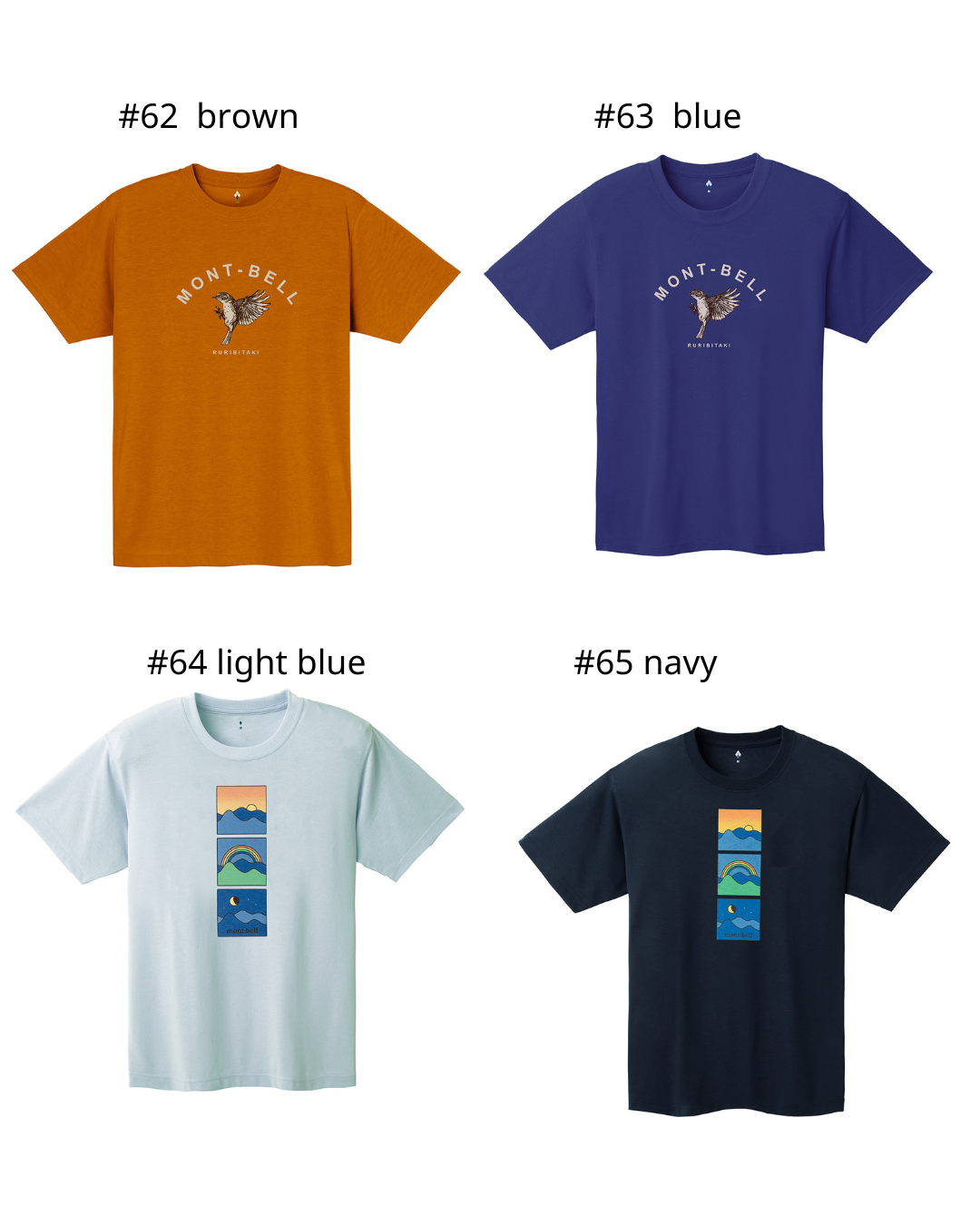 日本代購【 2026新款式 日本直送   montbell WICKRON 透氣 快乾 功能 T-Shirt  男女合穿  | mont-bell unisex print tee 】