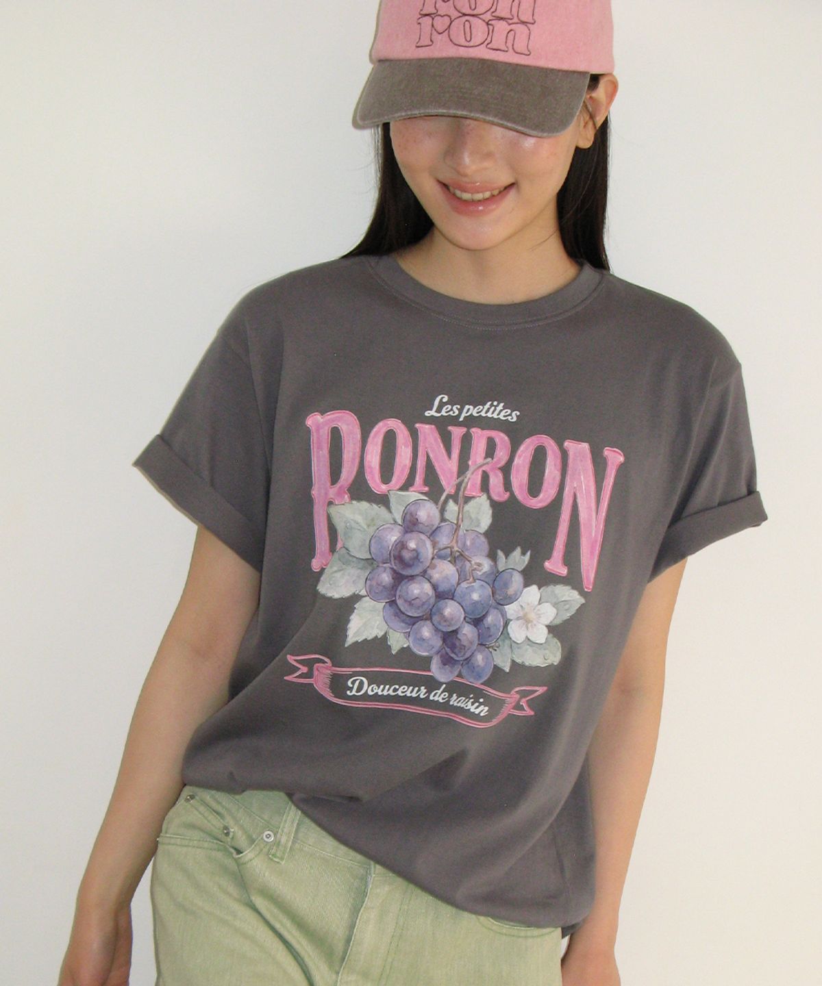 🇰🇷訂購｜ronron 26SS｜VINTAGE GRAPE BASIC FIT T SHIRT 3色 