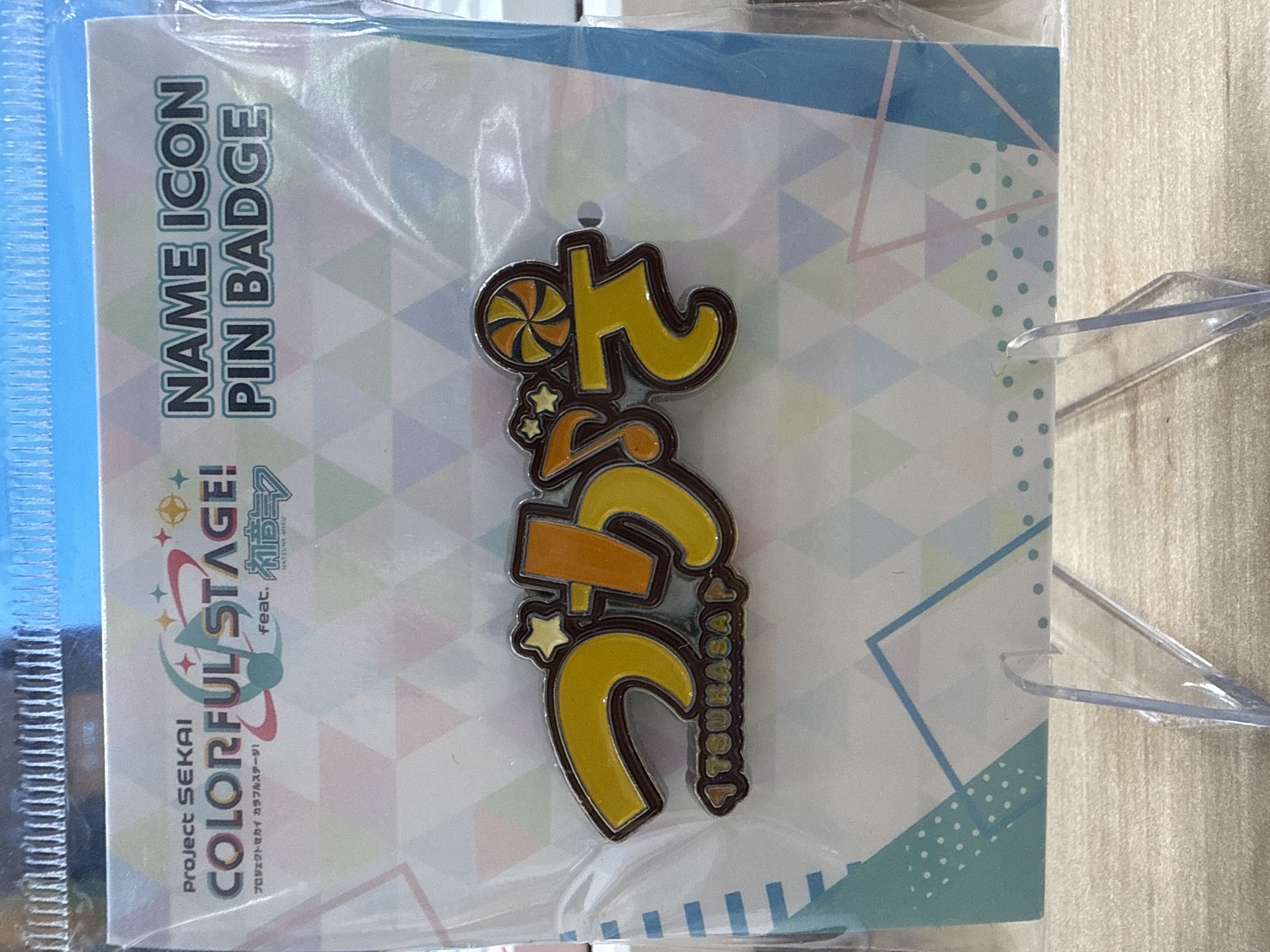 世界計劃 金屬名牌徽章 天馬司