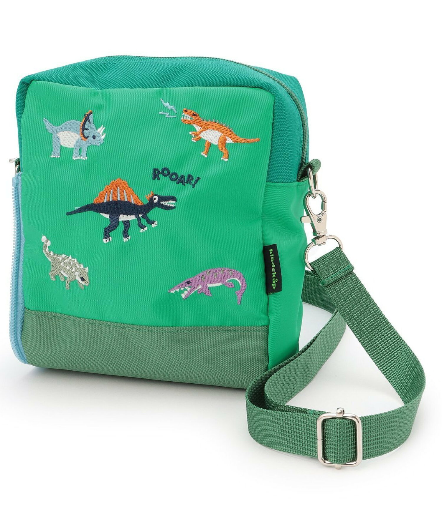 🆕【⭐訂購⭐】日本直送 🇯🇵🌀kladskap 恐龍刺繡 單肩包+水壺袋 套裝［2款選］🌀[ELBD-0083][260310]