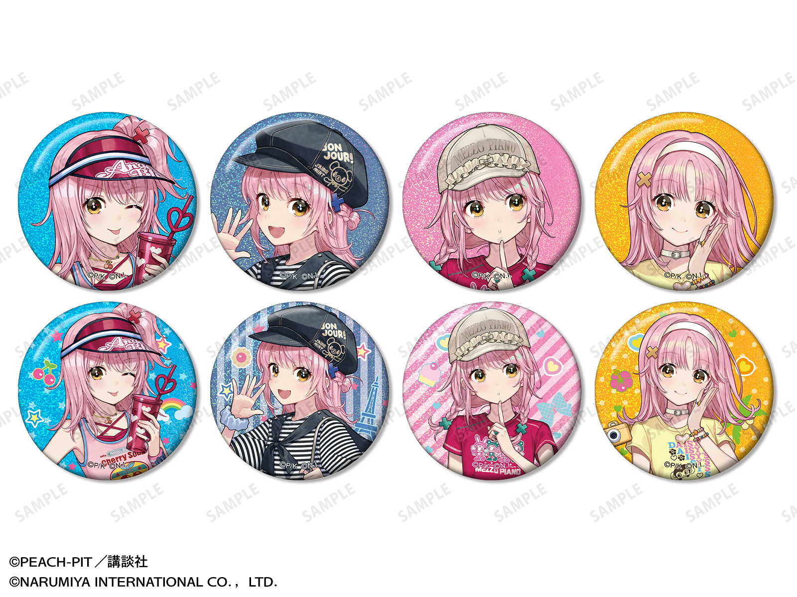 《Pre-Order》Hologram Can Badge｜守護甜心Shugo Chara! X Narumiya Characters (26SC96-P)
