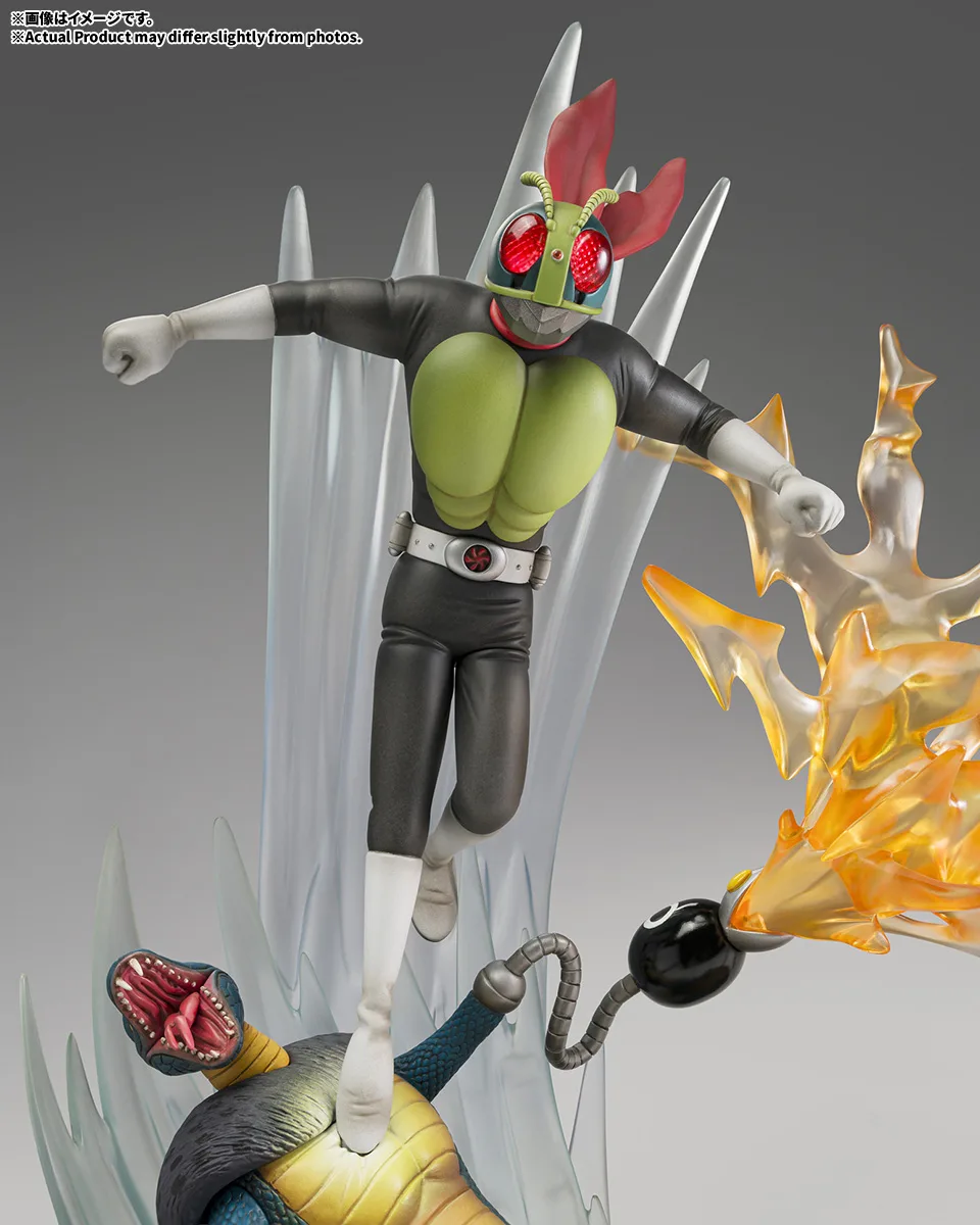 (預訂訂金 $400) (總價 $1016) Bandai Figuarts Zero 幪面超人 VS 眼鏡蛇男 (行版) Kamen Rider vs. Cobra Man