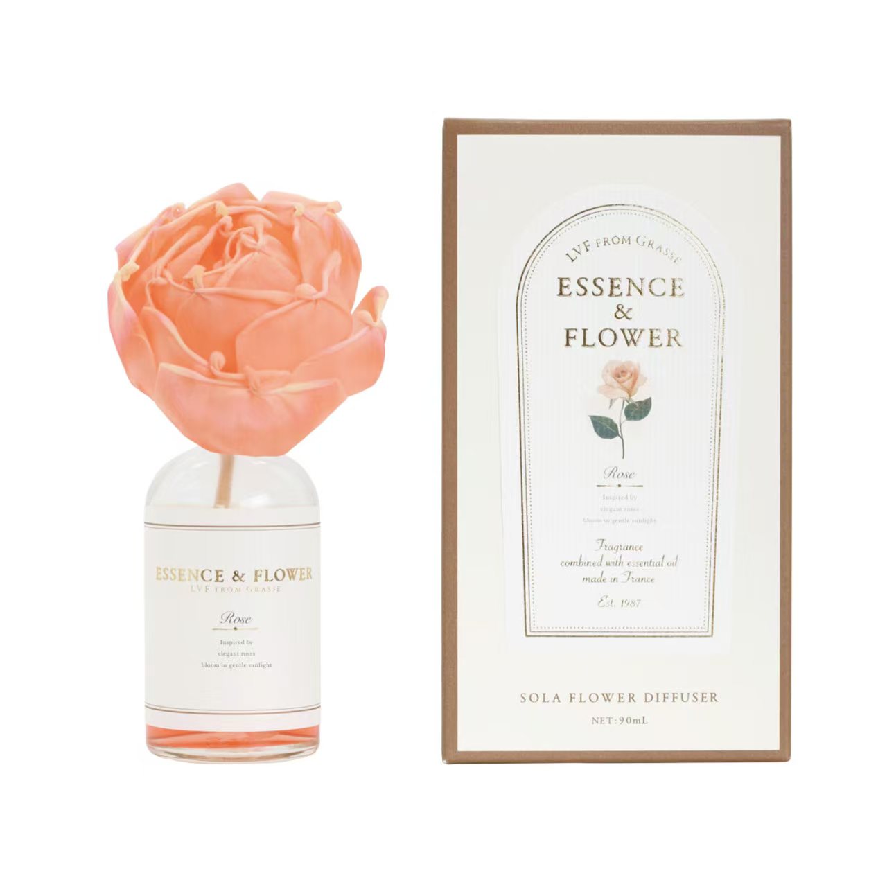 【日本直送】 LVF Sola 法國天然精油 花朵擴香瓶(90mL) ESSENCE & FLEUR 系列