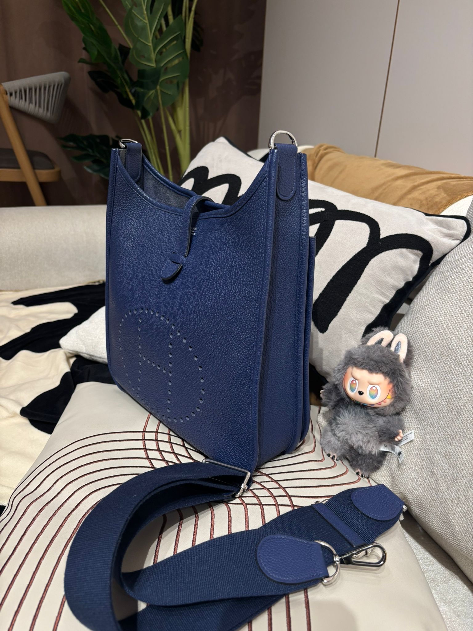 Hermes Evelyne 29 Stamp C TC粒粒牛皮 100%Authentic, 95%New ✅內袋✅肩帶✅Dust bag