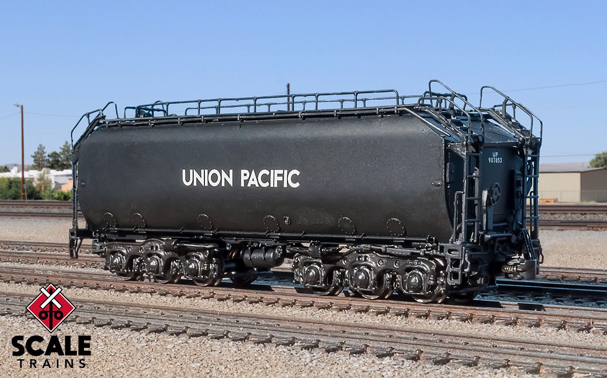 HO Scale Union Pacific Black Steam Excursion Water Tender Scaletrains SXT30018