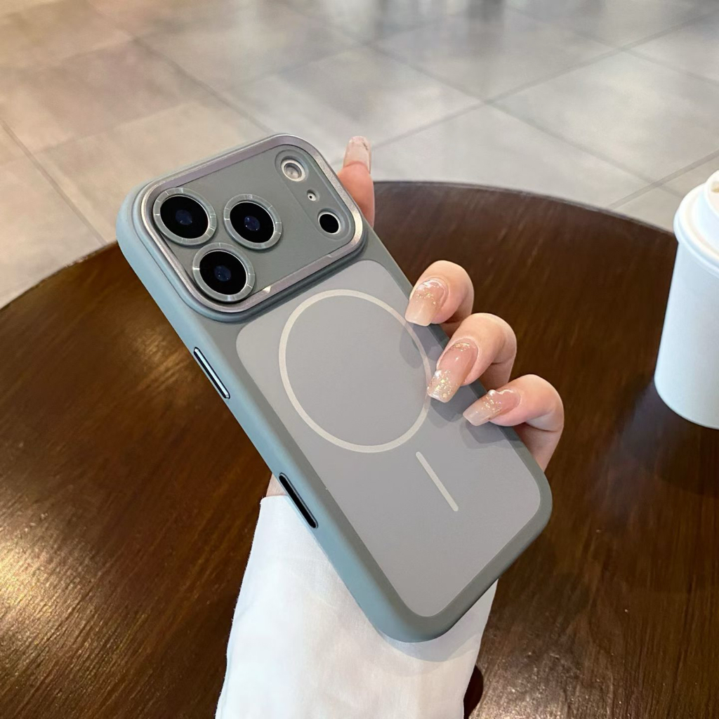 iPhone 17 Pro/ 17 Pro Max 原机精孔MagSafe磁吸壳 | 镜头全包防护 | 软边硬背 | 独立相机按键
