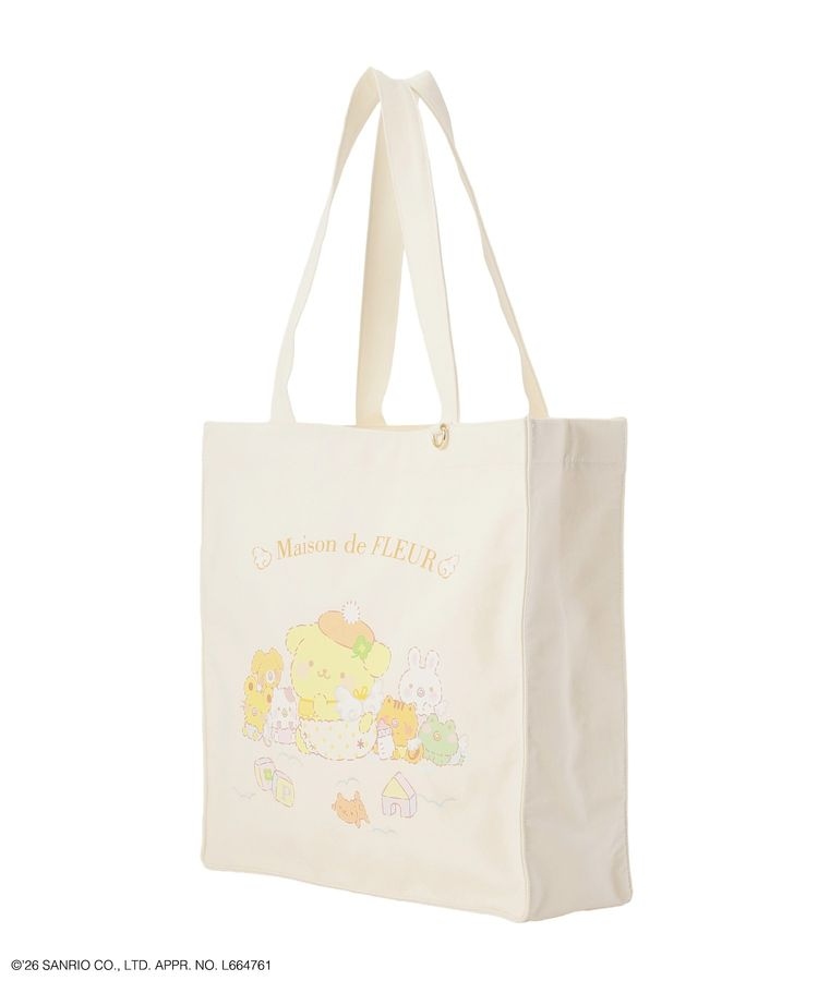  🌸 【預訂】Pompompurin Tote Bag - Maison de FLEUR  x Pompompurin