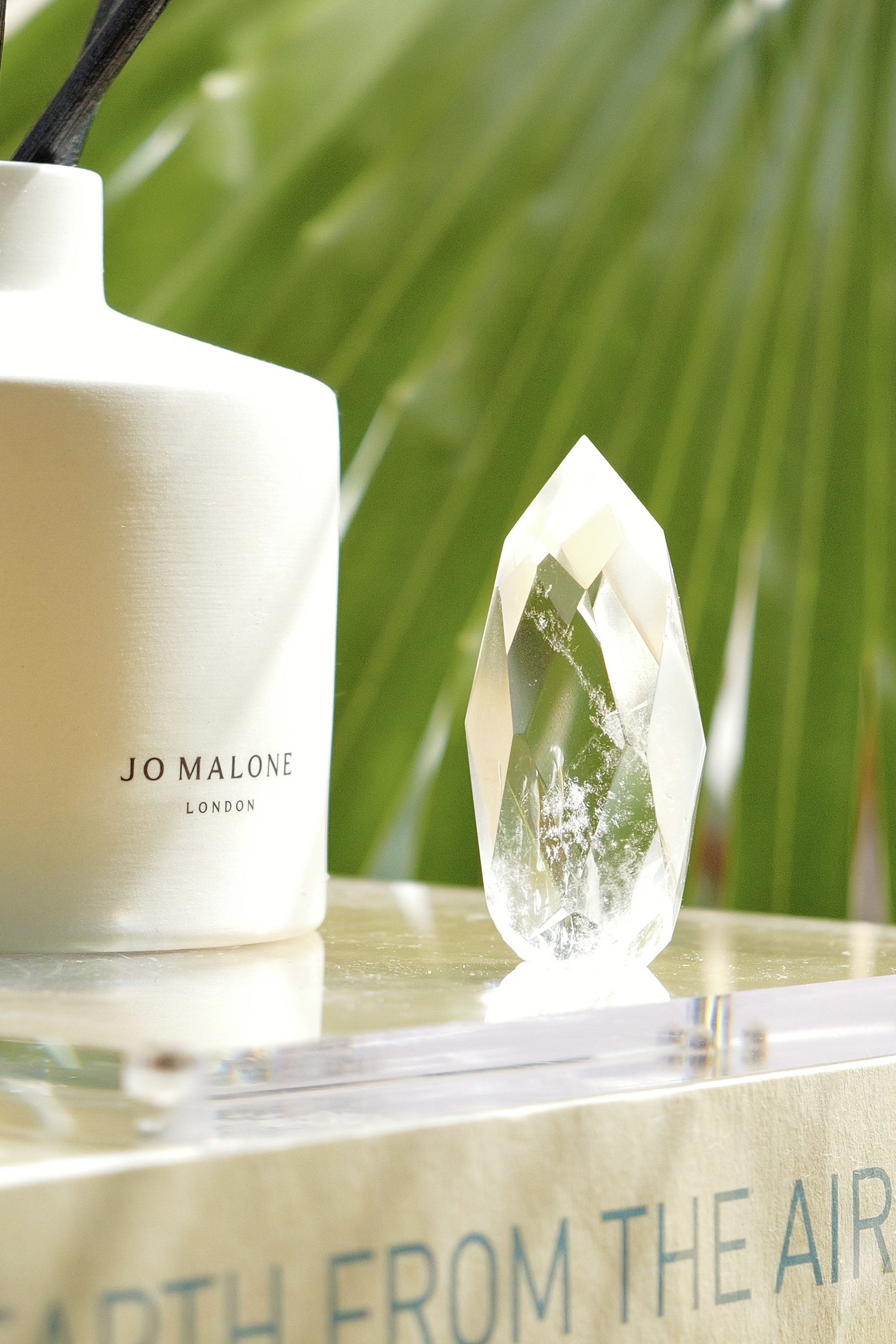 ༒  鑽石切6.4cm白水晶柱༒ a078Hm1GS9-RA1*2FN