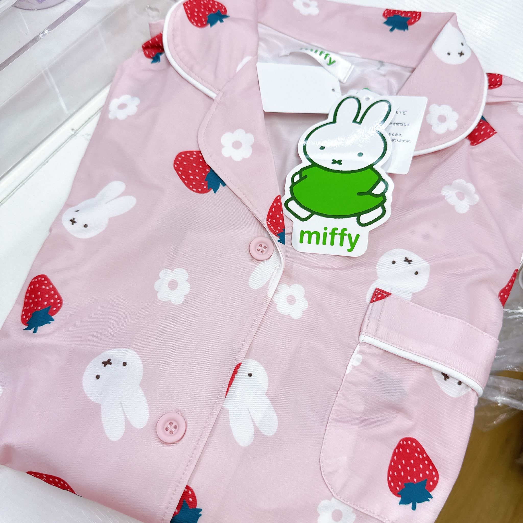 日本直送miffy 短衫短褲睡衣 L碼