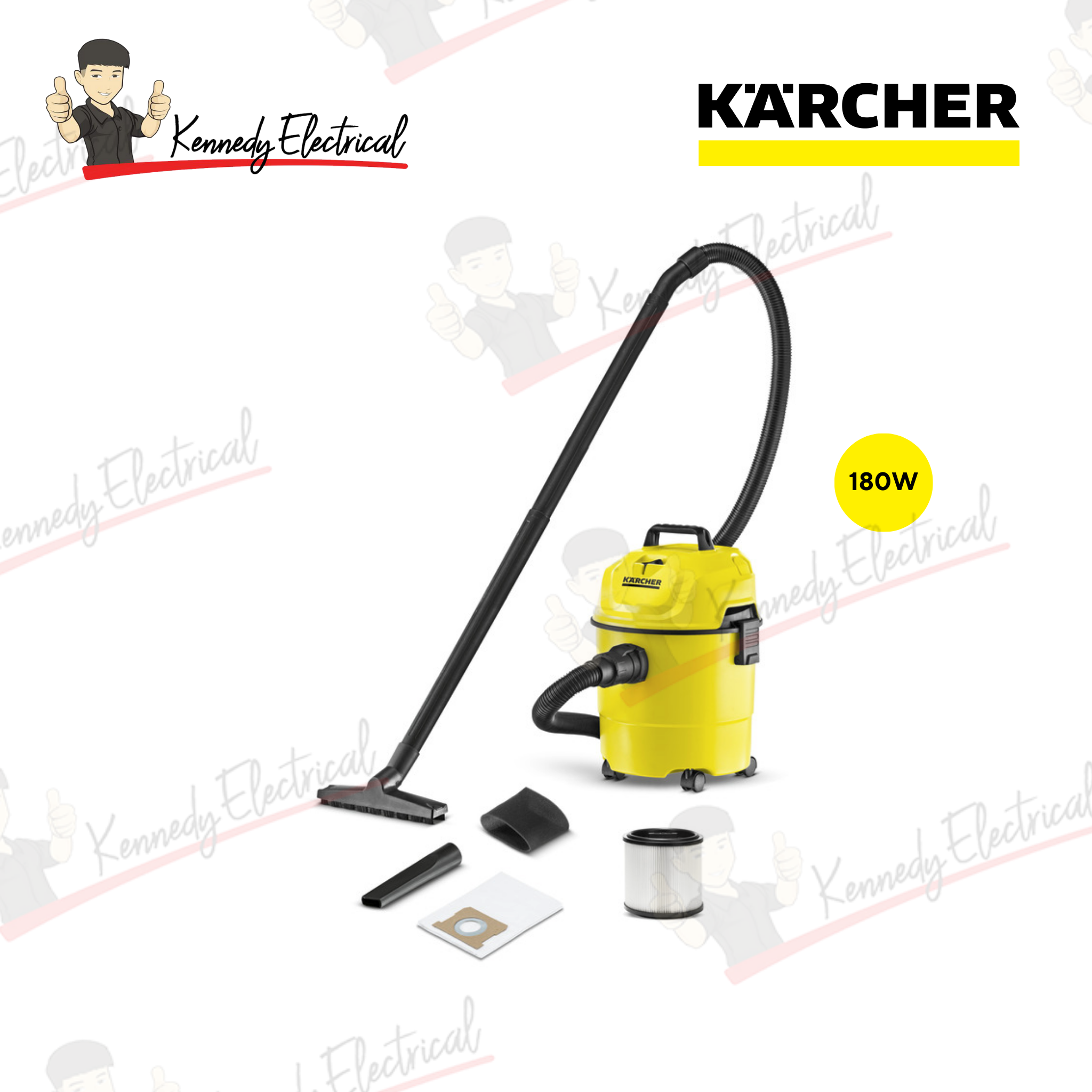 Karcher WD1 Wet & Dry Vacuum Cleaner (WD1)