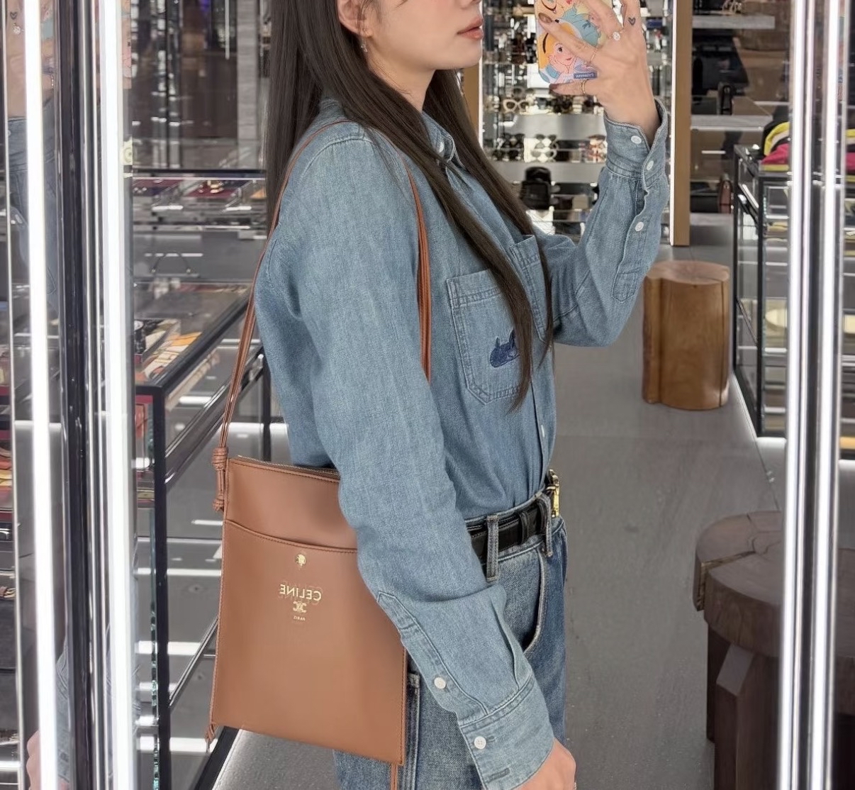 精選貨品優惠💖新款🆕訂貨📮Celine Sharp Pouch  Size 24x19.5cm