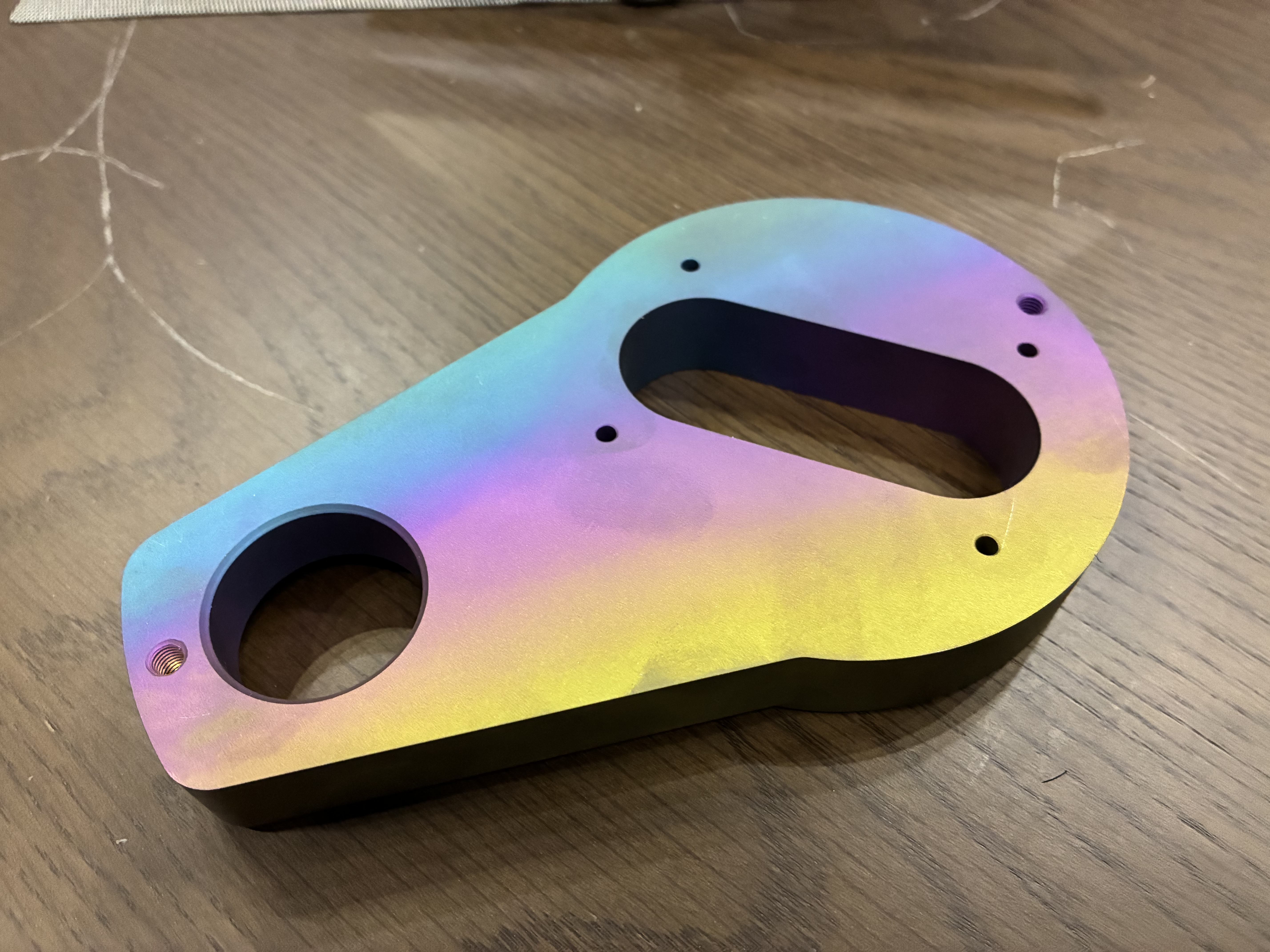 Techdas Air force Turntbale Armboard(Titanium alloy)