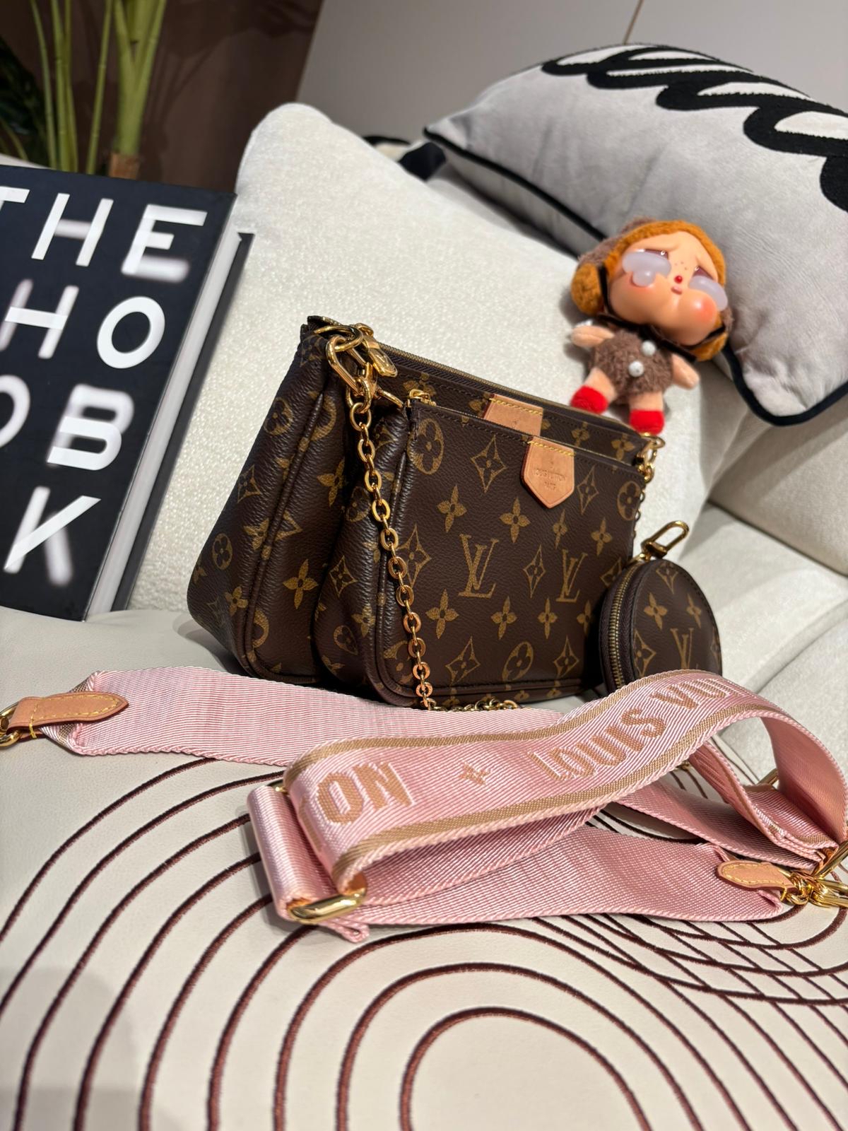 Lv Multi Pochette Accessoires 5合1 100%Authentic ,95%new ✅dust bag