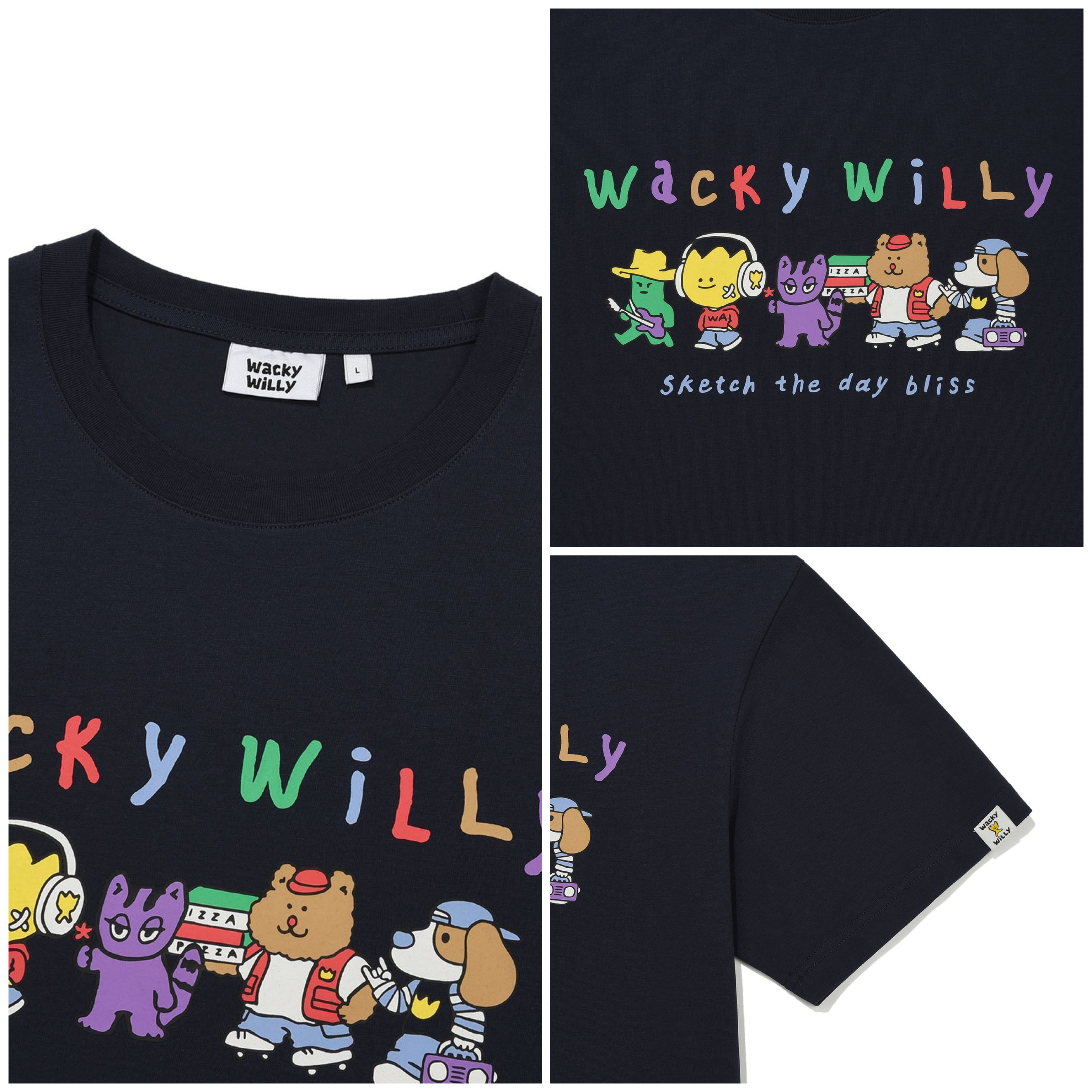 🇰🇷韓國Wacky Willy短袖Tee