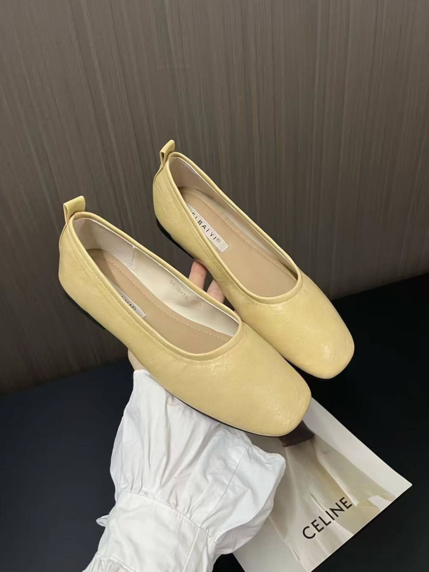 6638-79 极简软皮平底鞋 🇨🇳