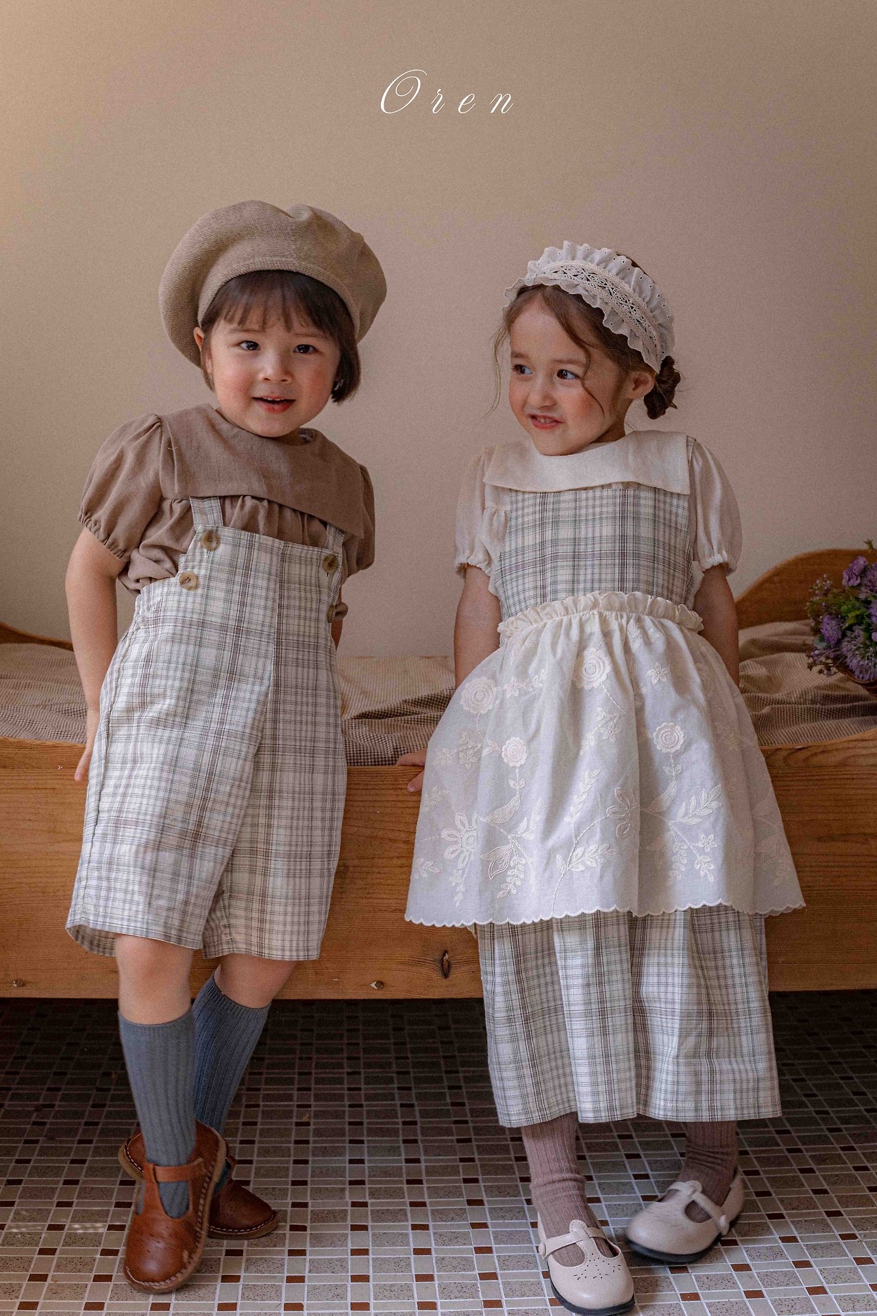 🇰🇷oren 包屁裙/連身褲/裙 親子 (上衣另購）