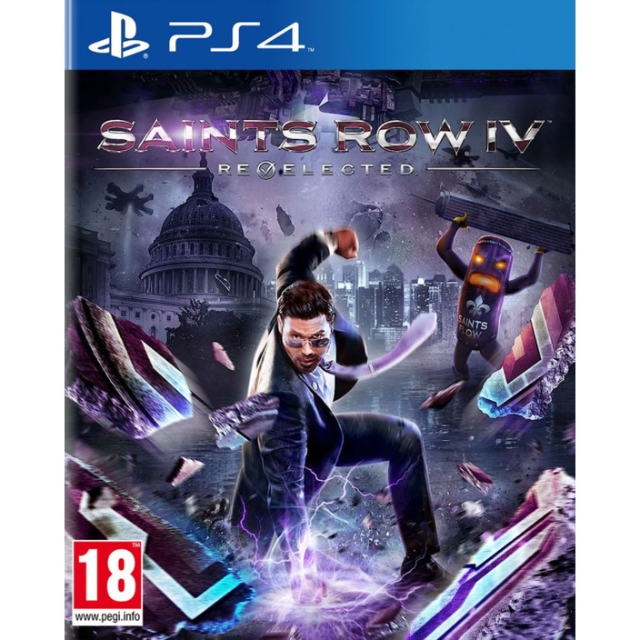 (🔥FLASH SALE🔥) Saints Row 4: Re-Elected & Gat out of Hell Full Game (PS4 & PS5) Activated