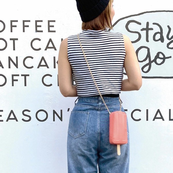 🆕【⭐訂購⭐】🌀 🇯🇵 日本直送 ROOTOTE 玩味冰條設計 單肩小物袋［8款選］🌀 [ELDD-0005][260501]