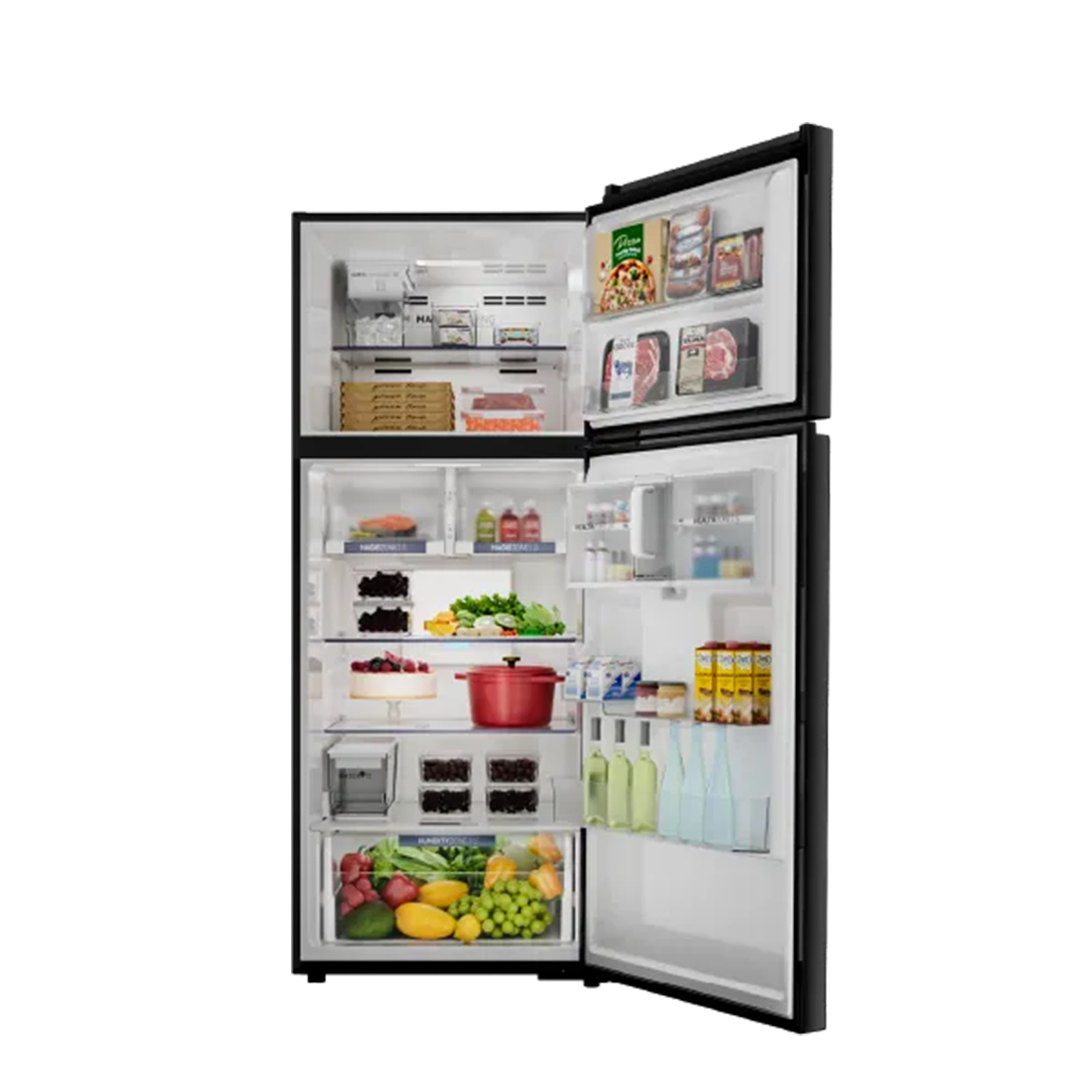Haier 540L Twin Inverter Glass Door Fridge Gold (HRF-IT540AG)