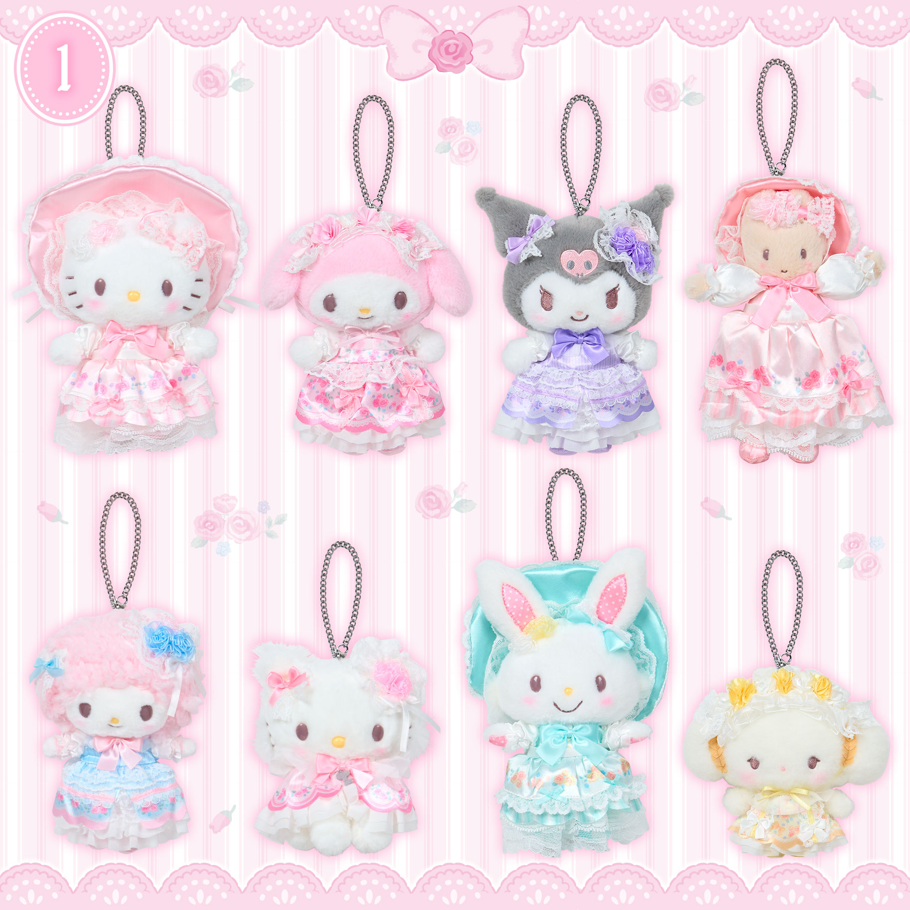 現貨 | 日本版 Sanrio 童話派對公仔掛件