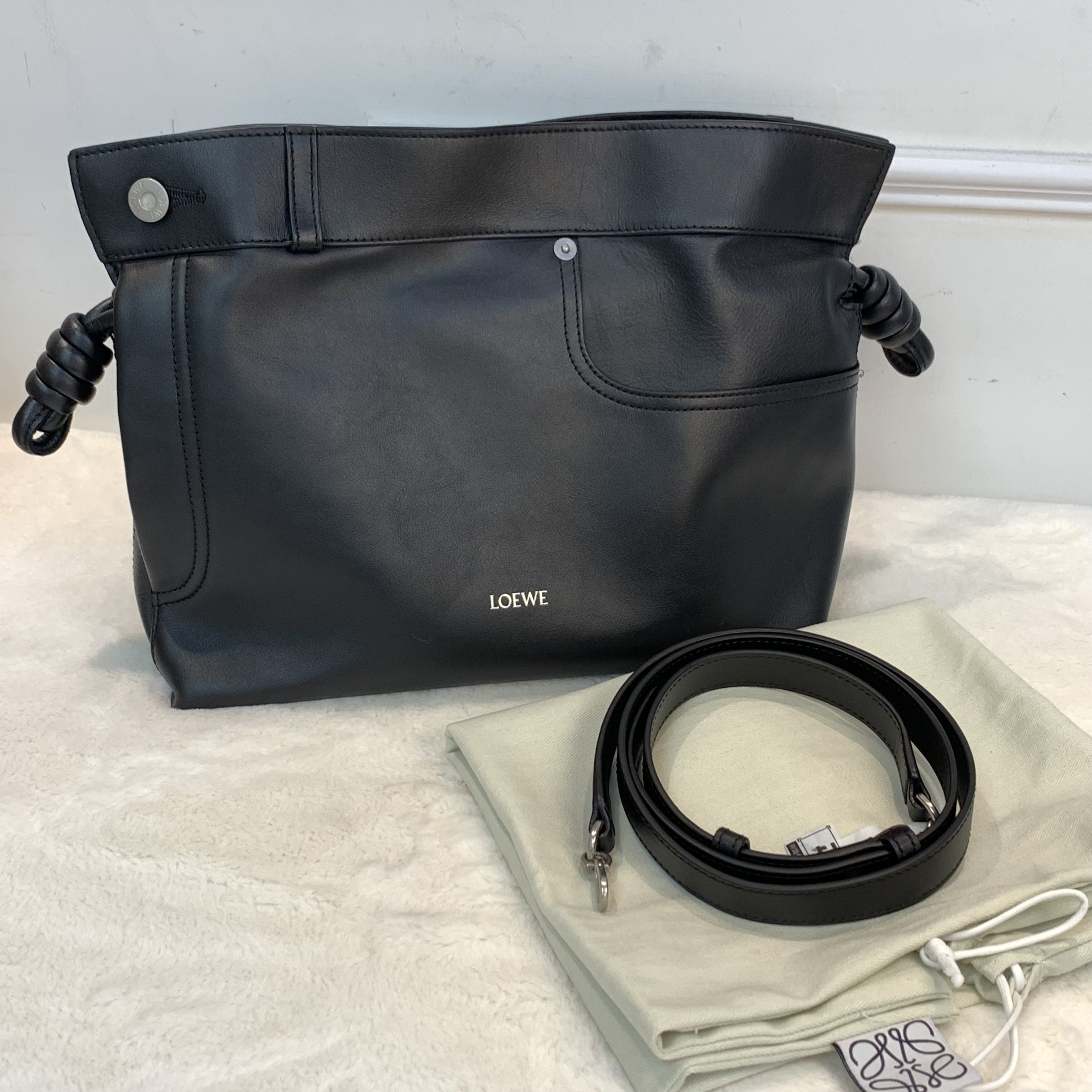 Loewe Panta Flamenco 福袋❤️‍🔥🖤超特別褲頭風格設計👖