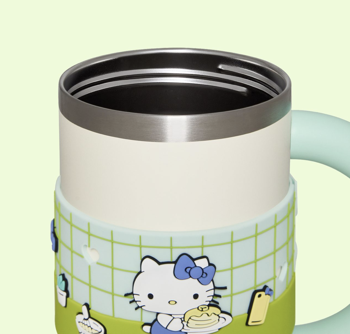 韓國 LEGODT X Hello Kitty 手提 不銹鋼 保冷 保溫杯 700ml｜Loop Tumbler Handy