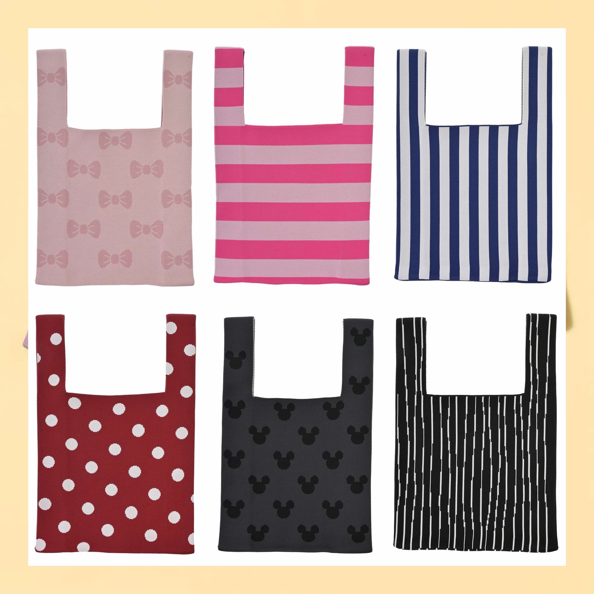 ：日本：KNIT BAG 13/10 日本發賣 針織手提袋