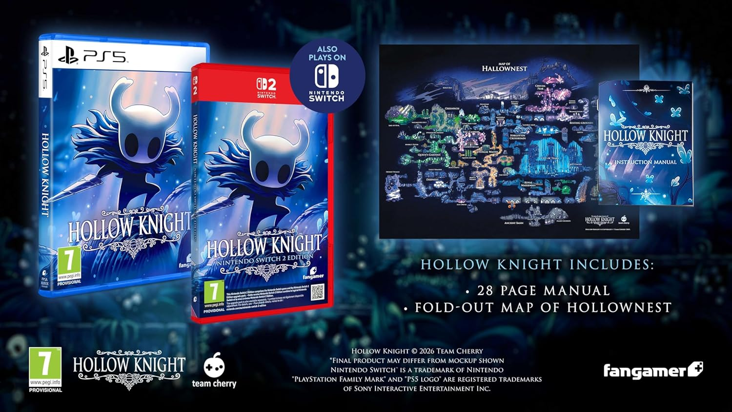 【預售 16/10】SW2 空洞騎士 Hollow Knight 中/英/日文 (英文封面) PO0876