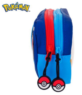  Pokémon 雙拉鏈筆袋