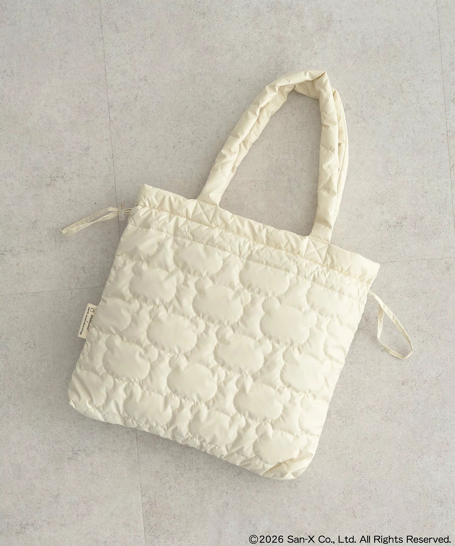 日本預訂📍日本鬆弛熊 × earth music&ecology系列 - 索繩款Tote Bag 不包郵