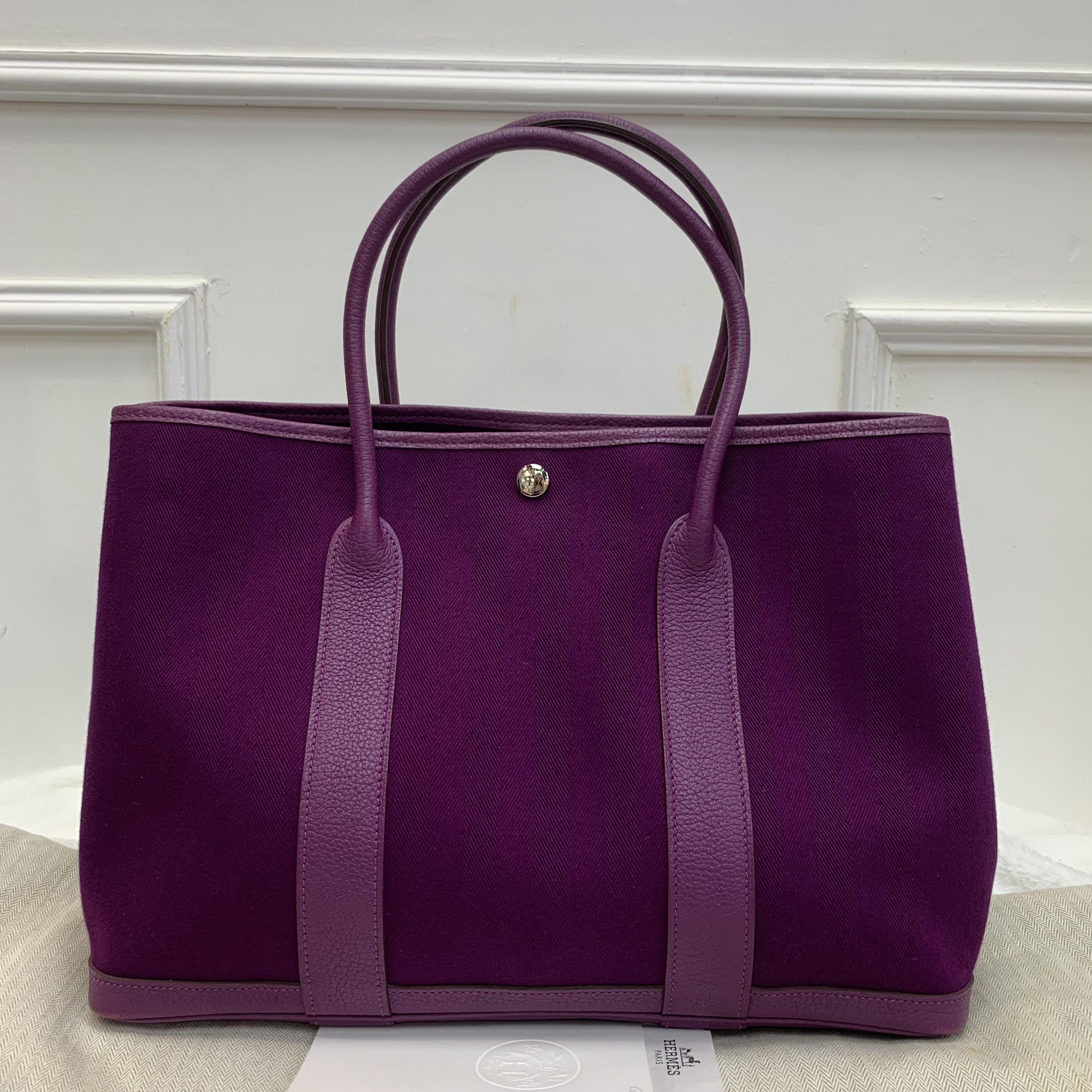 Hermes Garden Party 36  P9海葵紫