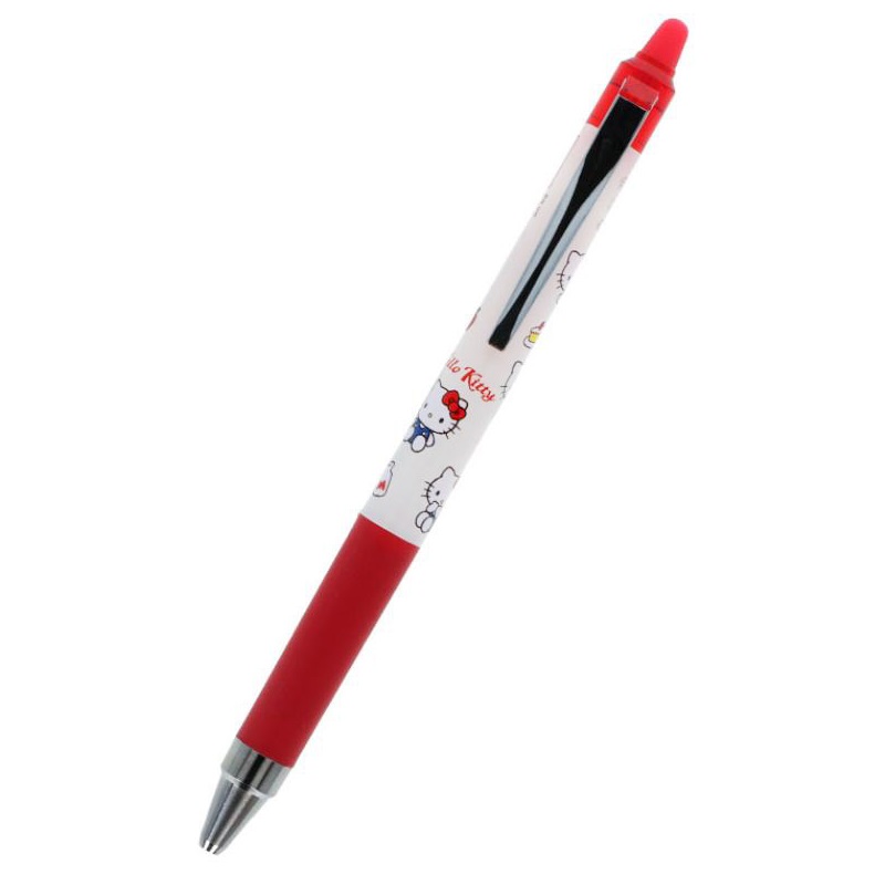 現貨｜Sanrio Hello Kitty 日本製 Pilot Frixion Point 0.4mm 可擦原子筆 紅色墨 (S4659082)