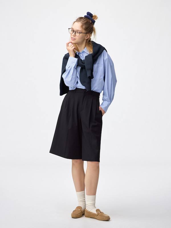 🇯🇵GU 西装阔腿六分裤