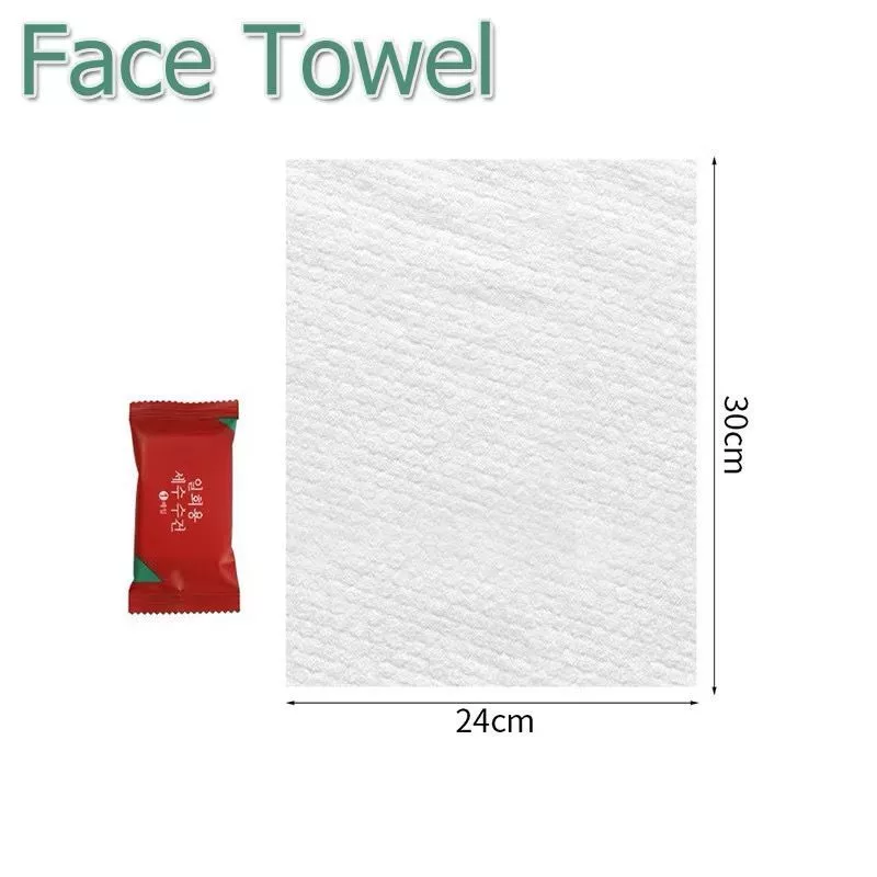 Compressed Cotton Face Towel Disposable  一次性压缩洁面巾 2400mm X 3000mm (10 PCS)