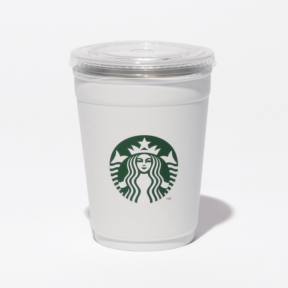 《日本🇯🇵 STARBUCKS》  2WAY 霧面白不鏽鋼杯 / 杯套 355ml