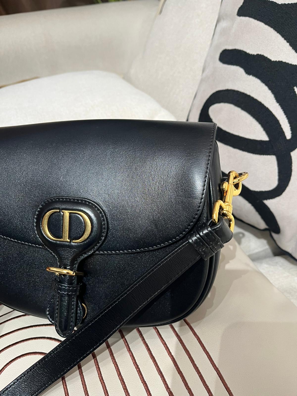 Dior Bobby medium calfskin 黑金 100%Authentic , 95%new