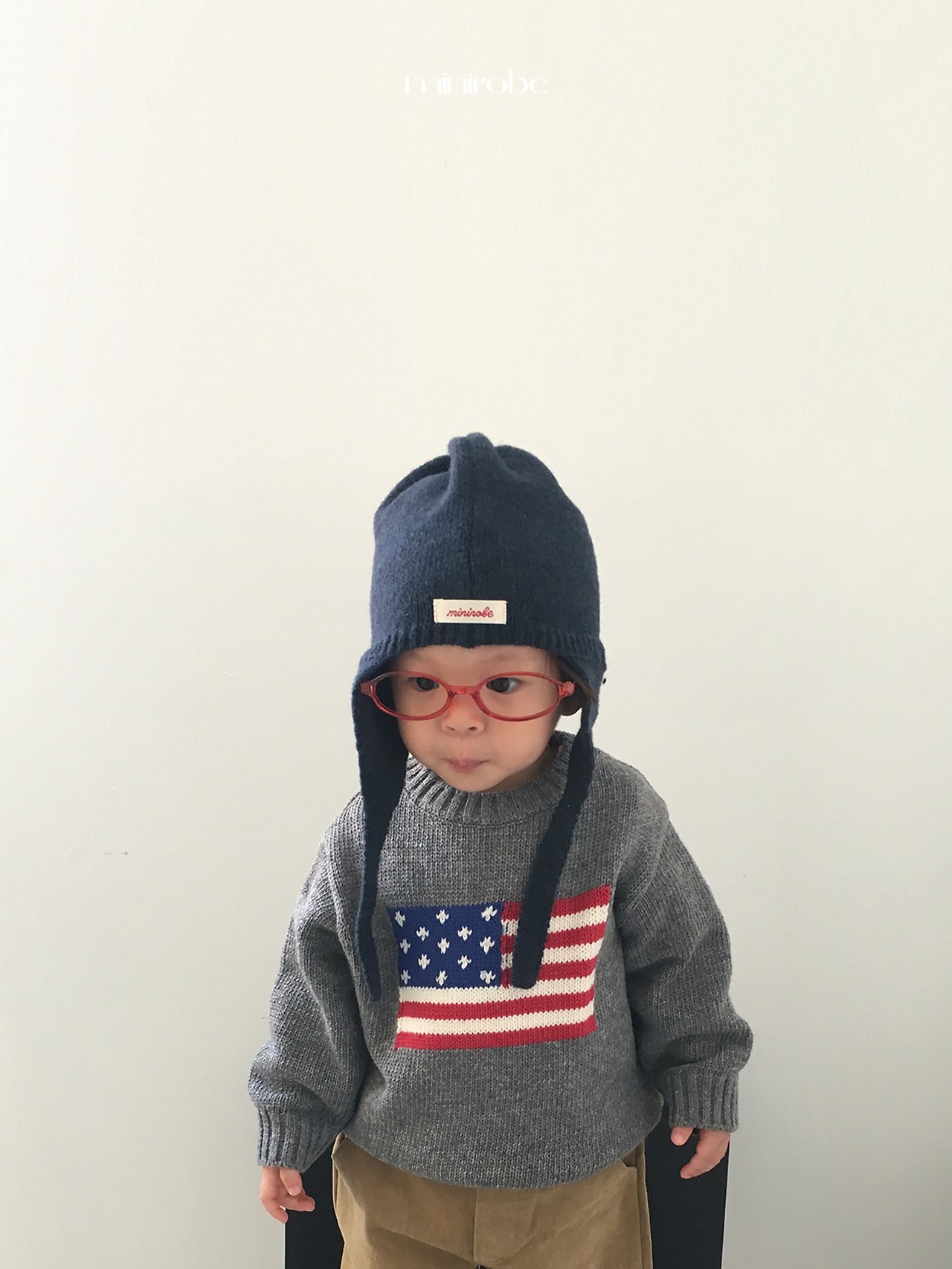 Minirobe | Earflap knit beanie(ACC)