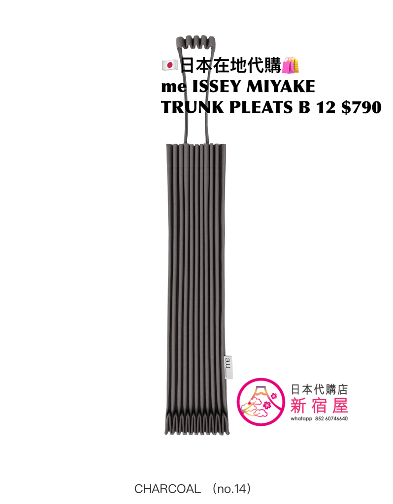 me ISSEY MIYAKE TRUNK PLEATS BAG 12