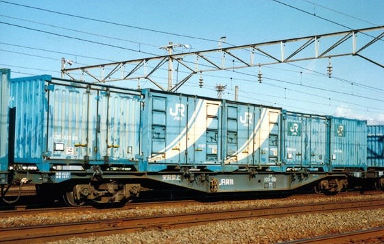 TOMIX HO-745 日本國家鐵路貨櫃貨運車輛 Koki 10000 系列（無貨櫃）