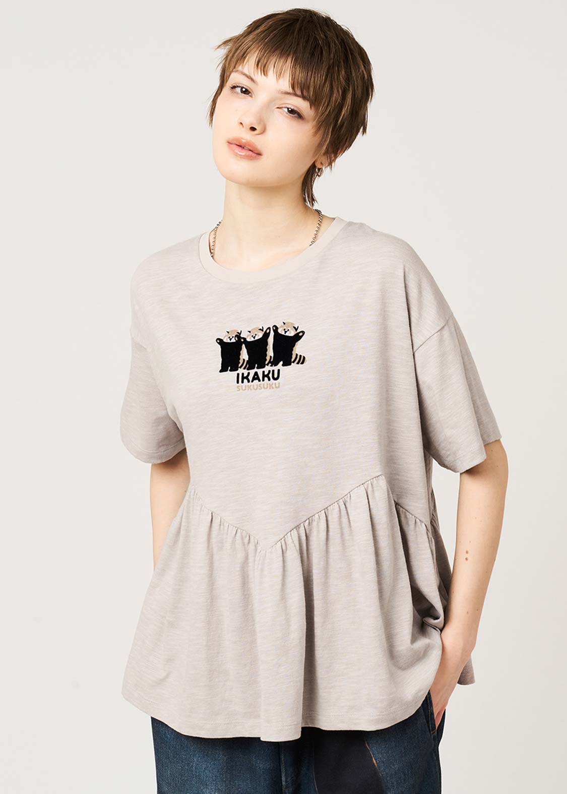 📦訂購 日本限定 graniph IKAKU Red Panda 小熊貓 T-SHIRT T恤