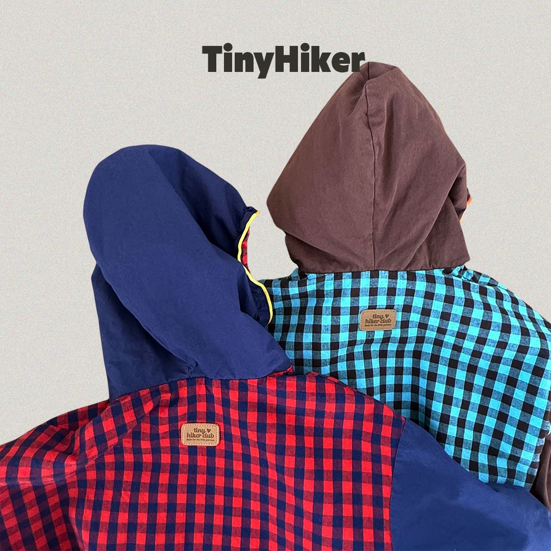 Tiny |  Pposik Check Hoodie Jumper