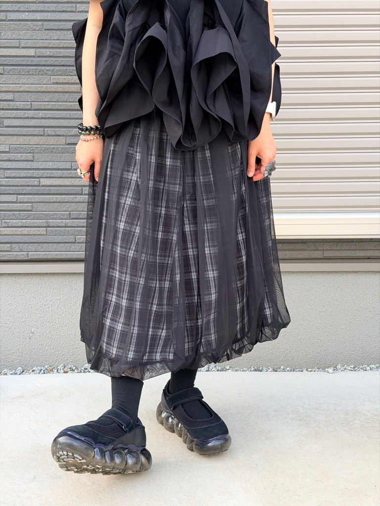日本拼款衫｜紗紗格仔裙